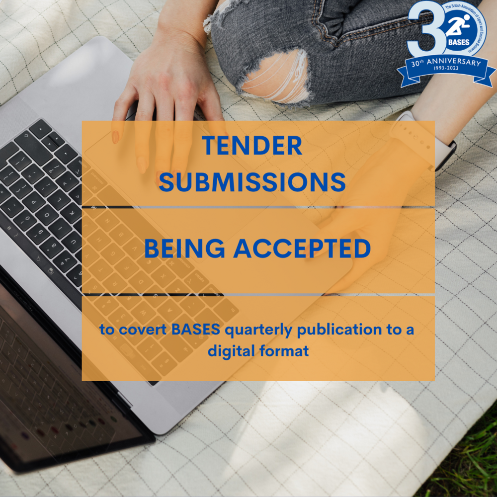 BASES Tender Brief: The Sport and Exercise Scientist digital format